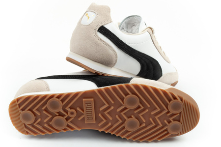 Puma Arizona Retro Beige Leder Unisex Damen Sportschuhe