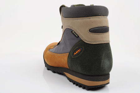Aku Damen-Wanderschuhe Slope GTX aus Leder, knöchelhoch, Braun/Grau