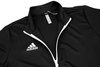 Adidas Entrada 22 [HB0573] Herren Sport Sweatshirt mit Reißverschluss, schwarz.
