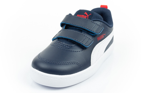 Puma Courtflex Kindersportschuhe [371544 01], Marineblau.