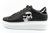 Karl Lagerfeld Kapri Schuhe Sneakers Damen Sport Leder schwarz [KL62524T 000]