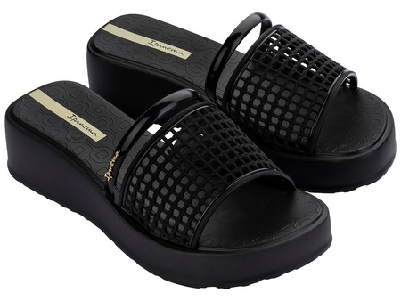 Ipanema Damen Flip-flops Essence schwarz Plateau modisc