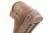 D. Franklin Damen-Winterstiefel, modische, pelzgefütterte, isolierte Stiefeletten in Braun