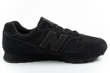 New Balance 373 Herren-Sneaker, modisches schwarzes Leder