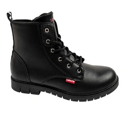 Levi's Mädchen-Ankle-Boots Pasadena SE, Schwarz, mit Reißverschluss