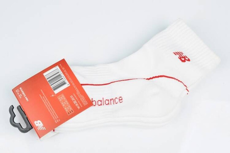 NEW BALANCE lange Socken Größen 35-38 2 PACK [3/40/07] weiß.