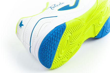 Joma Toledo JR 2602 Hallenfußballschuhe für Kinder, Weiß