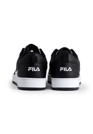 Fila Rega Herren-Sportschuhe, Sneaker, modisch, bequem, strapazierfähig, Schwarz-Weiß