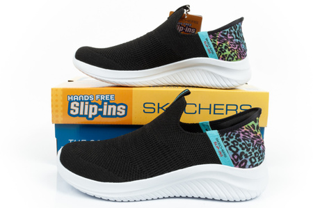 Skechers [303801L/BKMT] SLIP-INS Sportschuhe, schwarz.
