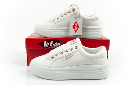 Lee Cooper Damen-Sneaker – Modisch und bequem, Weiß