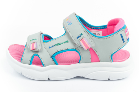 Skechers Kindersandalen [302984L/SLPK], grau.