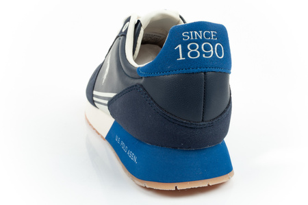 U.S. Polo Assn Sportschuhe, Herren-Sneaker, modisch, bequem, Blau