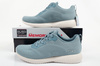 Skechers Bobs Squad-Tough Talk Damen Sportschuhe, leicht und bequem, blau