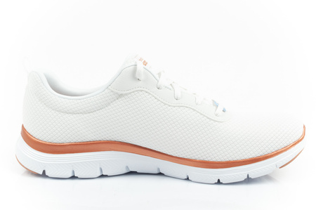 Skechers Flex Appeal 4.0 Brillant View Damen-Sportschuhe [149303/WTRG], weiß.