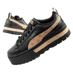 Puma Mayze Damen Sportschuhe Plateau Sneaker Schwarz Modisch