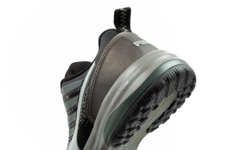 Puma Charge Black Disc Low S1P ESD HRO SRC Sicherheitsschuhe, Schwarz BOA