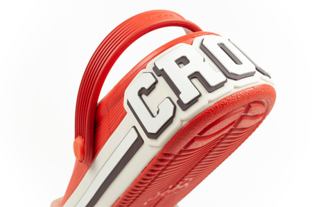 Crocs Off Court Flip Flops Sandalen Clogs rot leicht bequem modisch