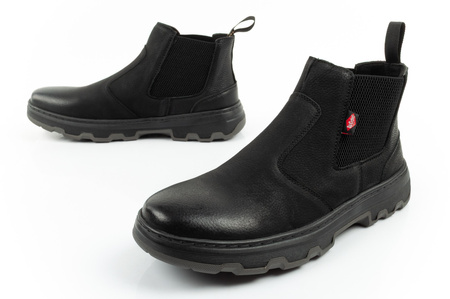 Lee Cooper Herren Chelsea Boots, elegante Lederstiefeletten