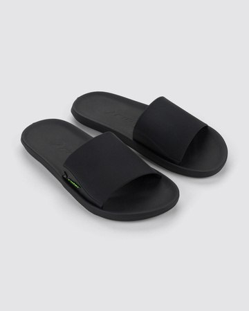 Rider Herren-Flip-Flops mit sportlichem Design, bequeme schwarze Hausschuhe
