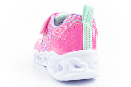 Skechers S Lights-Heart – Bequeme LED-Sportschuhe für Mädchen