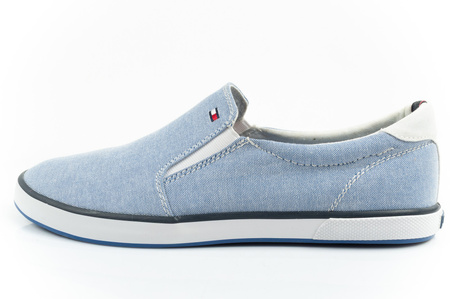 Tommy Hilfiger Herren Sportschuhe Slip-On Sneakers bequem blau [FM56820908 479]