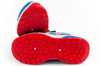 Leomil Kinder-Sneaker Super Mario mit LED-Lichtern und Klettverschluss, Blau