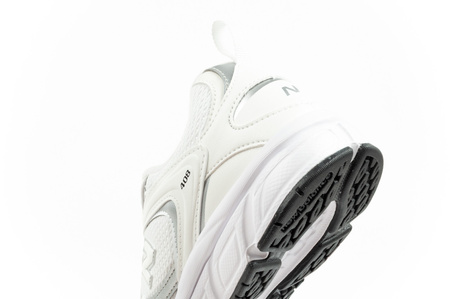 New Balance Herren-Sportschuhe, strapazierfähig, modisch, Weiß und Silber