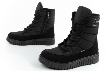 Progres Damen-Winterschuhe [PROGJ-24-157] isoliert, schwarz.