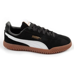 Puma Damen- und Herren-Sportschuhe Club Kayzer SD Sneaker aus schwarzem Leder