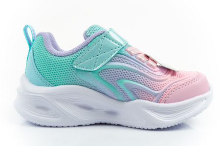 Skechers Color Breeze LED-Sneaker für Mädchen, Türkis