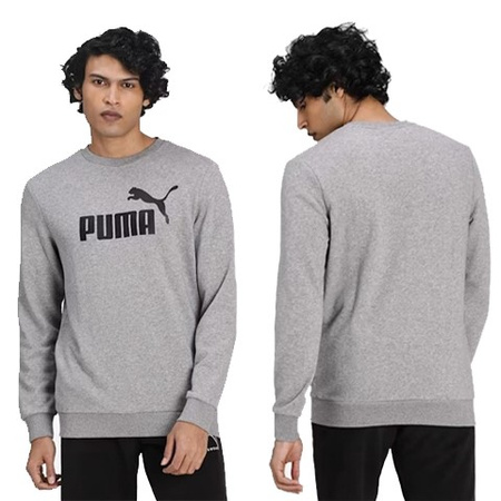 Herren-Sport-Sweatshirt Puma ESS Big Logo Crew [586680 03], grau.