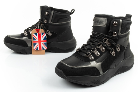 Lee Cooper Damen-Schneestiefel [LCJ-24-03-3048L], schwarz.