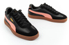 Puma Damen-Sportschuhe Club II Era Sneaker, schwarz, modisches Leder