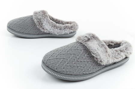 Skechers Damen-Hausschuhe [167225/GRY] isoliert, grau.
