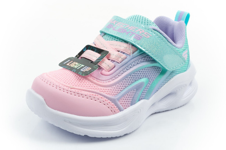 Skechers Color Breeze LED-Sneaker für Mädchen, Türkis