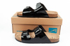 Abeba Sandalen Arbeit Flip Flops Schwarz [8088]