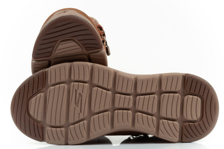 Skechers Glacial Ultra-Woodlands Damen Wintersportschuhe [16677/BRN], braun.