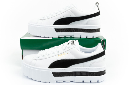 Puma Mayze [381983 01] Damen Sportschuhe Plateau, weiß.