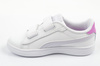 Puma Smash 3.0 Kinder-Sneaker, Weißes Leder, Modisch