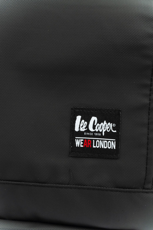 Lee Cooper 22L Großer Sportrucksack, Schwarz, Klassisch, Urban