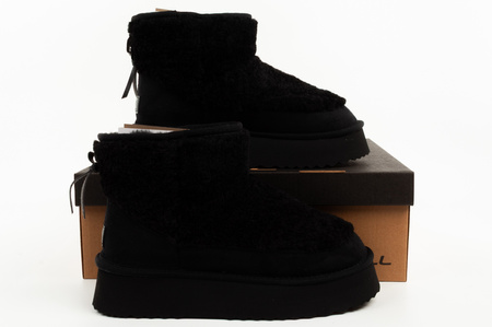 O'Neill Avaloria Damen-Schneestiefel mit Plateau, schwarz, gefüttert