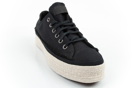 Converse Chuck Taylor Damen-Espadrille-Sneaker, modisch, schwarz, bequem