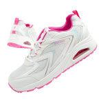 Skechers Uno-So Wavy [310555L/WPK] Damen Sportschuhe, Glitzer, Weiß.