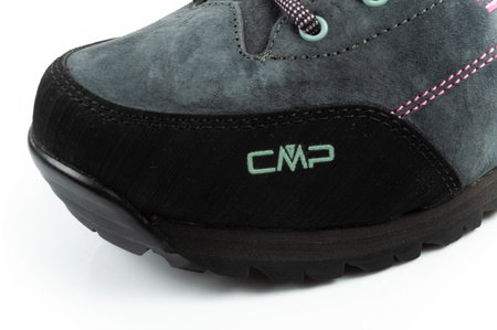 CMP Alcor Damen-Wanderschuhe aus Leder, robust, wasserdicht, knöchelhoch, Grau