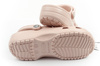 Crocs Classic Damen-Clogs-Sandalen, puderrosa, modisch und bequem