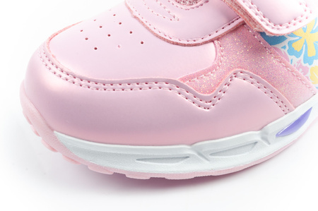 Leomil Stitch Kinder-Sportschuhe – Leichte Sneaker mit Klettverschluss und LED-Beleuchtung