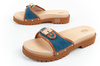 Scholl Pescura Iconic [F305492349] Damen Clogs, blau.