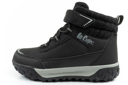 Lee Cooper Winter-Schneestiefel für Kinder mit Klettverschluss und Isolierung, modisch