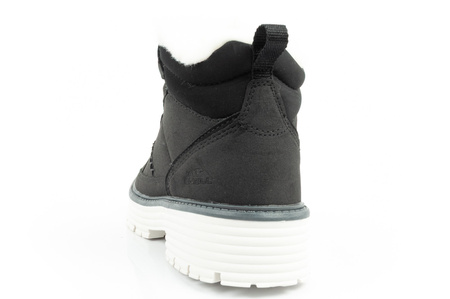 O'Neill Damen Winter-Wanderstiefel, gefütterte Stiefeletten, modisches Schwarz-Weiß