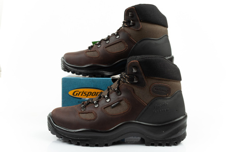 Grisport Herren-Wanderstiefel aus wasserdichtem Leder, Braun/Schwarz